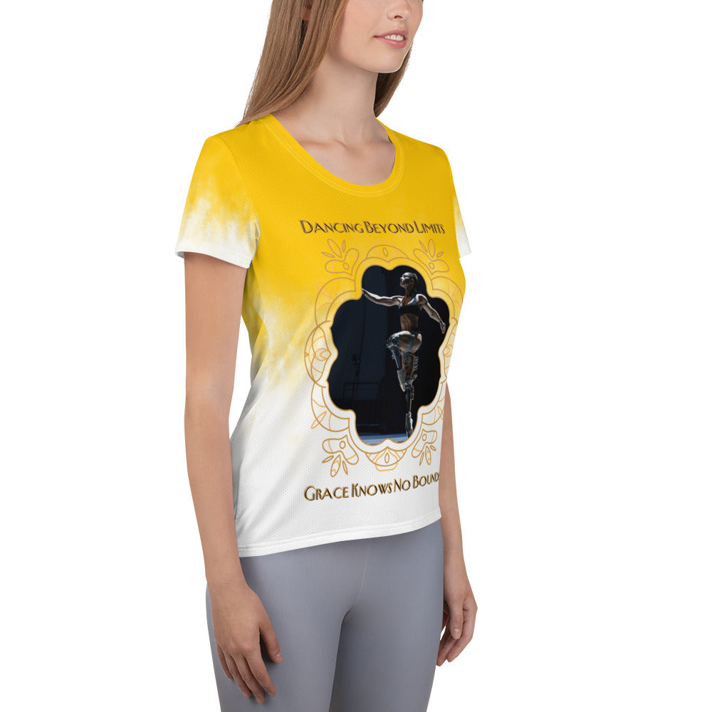 Prosthetic Ballerina Camiseta atlética de mujer