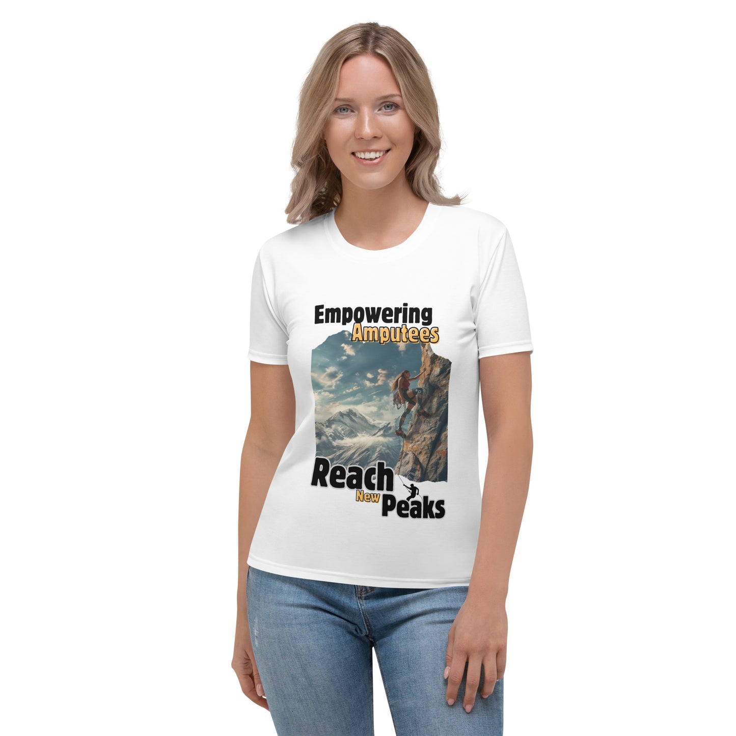 Amputee Climbing Power Women's T-shirt