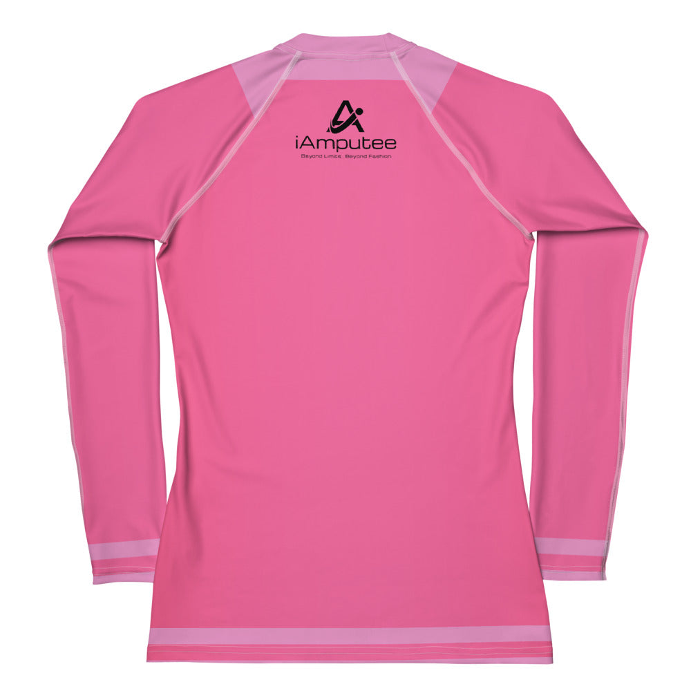 Reflect on Challenges Women's Rash Guard