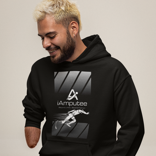 Sudadera con capucha unisex iAmputee