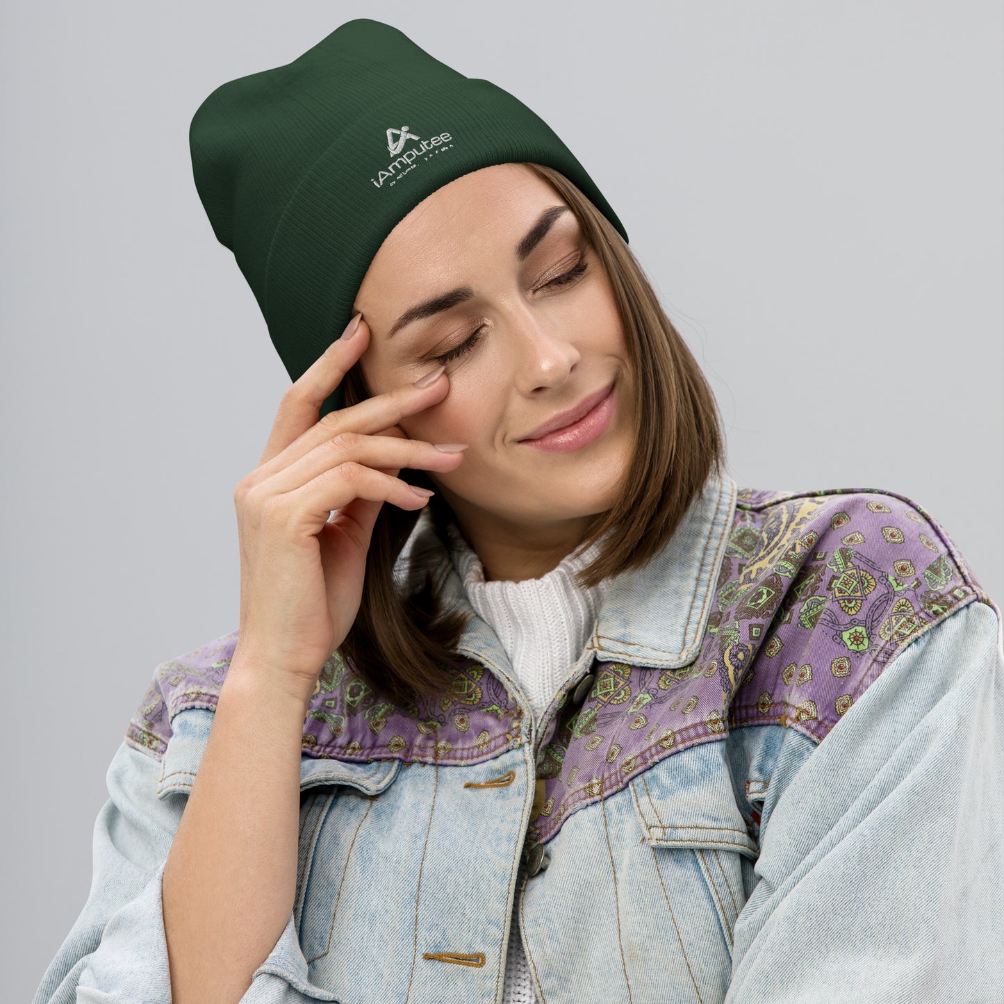 Gorro bordado iAmputee