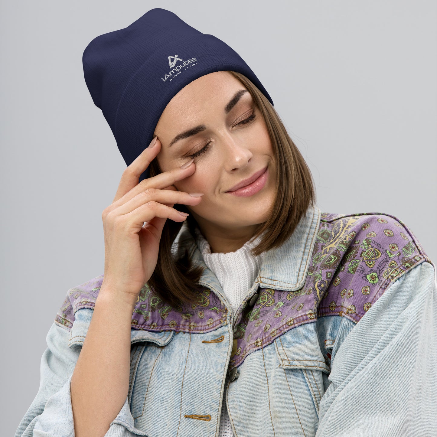Gorro bordado iAmputee