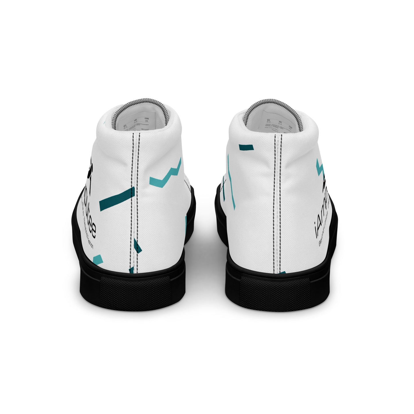 iAmputee Men’s high top canvas shoes