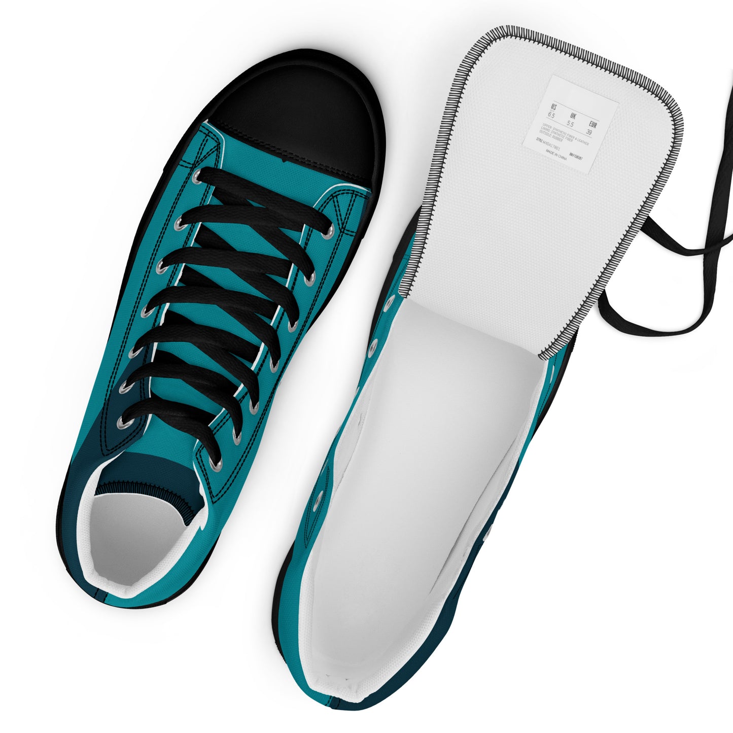 iAmputee Men’s high top canvas shoes