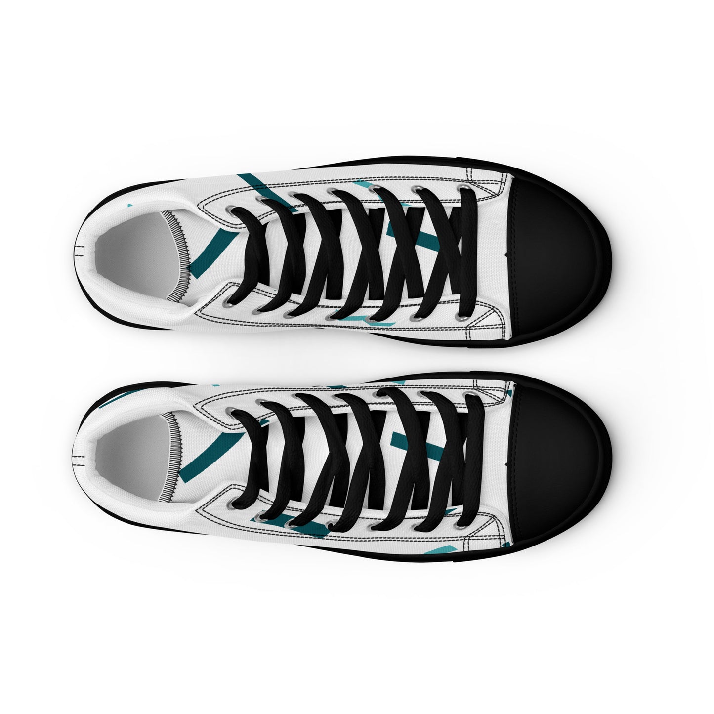 iAmputee Men’s high top canvas shoes