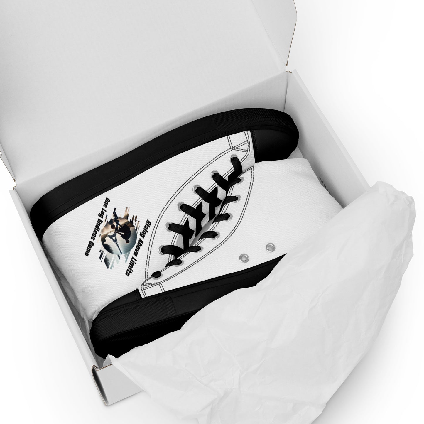 Basket in Paris Zapatillas altas de lona para hombre