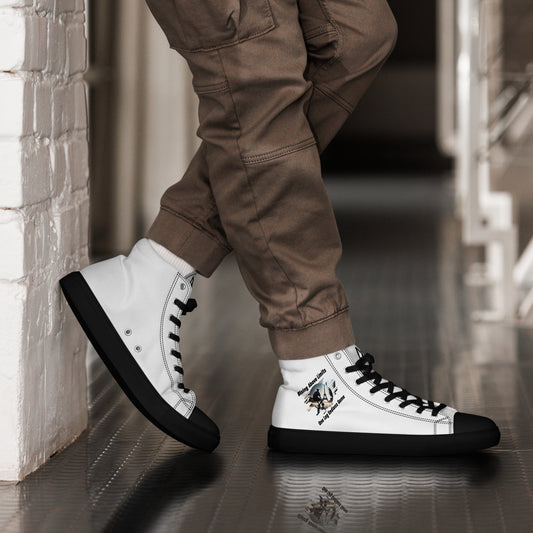 Basket in Paris Zapatillas altas de lona para hombre
