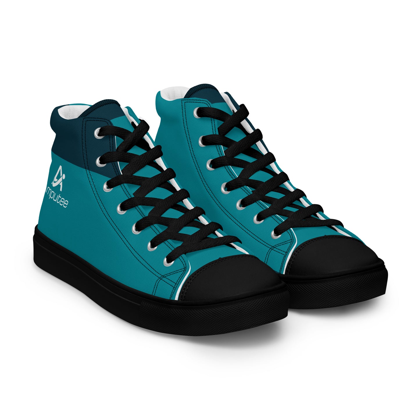 iAmputee Men’s high top canvas shoes