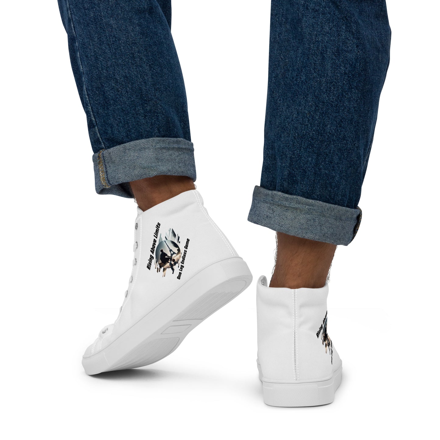 Basket in Paris Zapatillas altas de lona para hombre