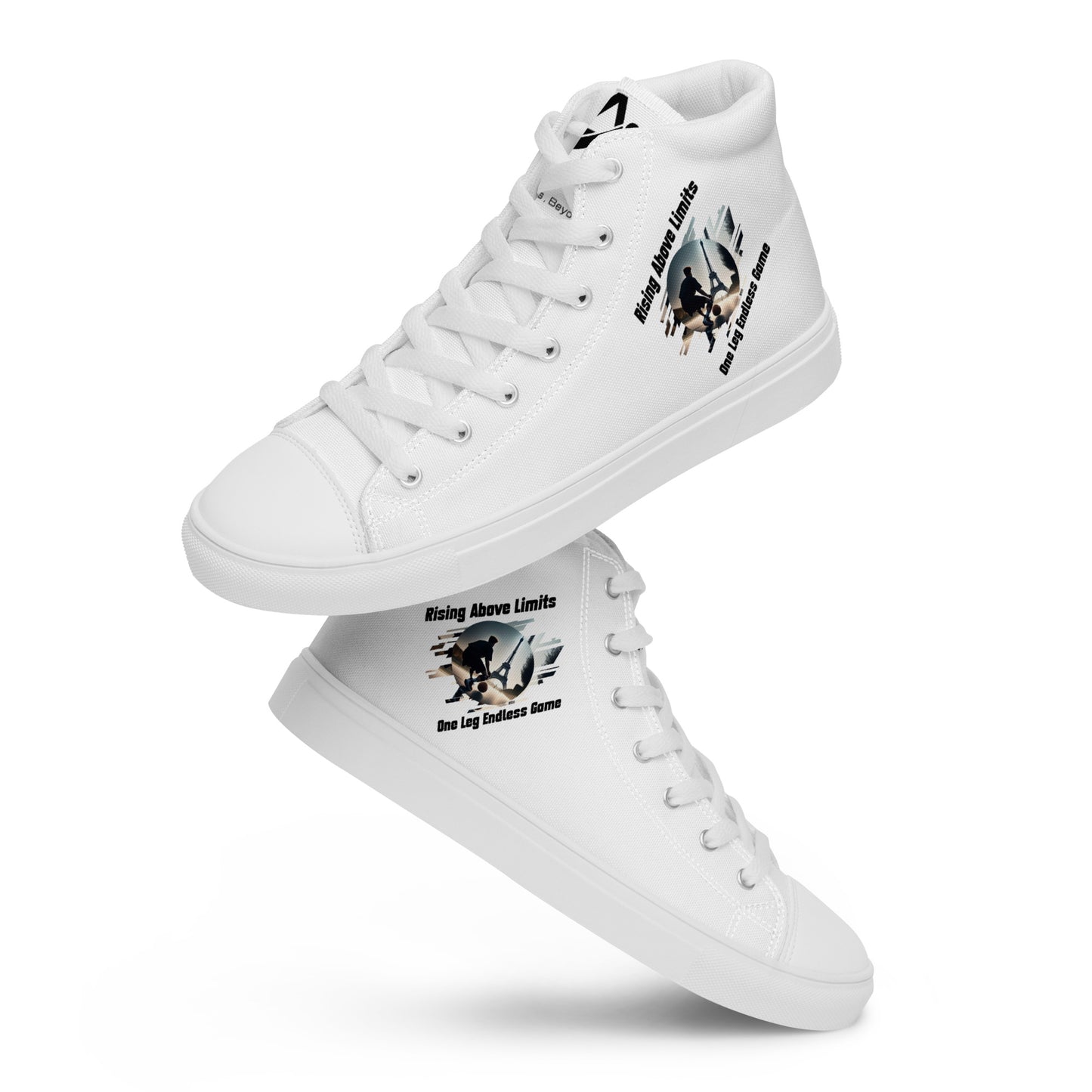 Basket in Paris Zapatillas altas de lona para hombre