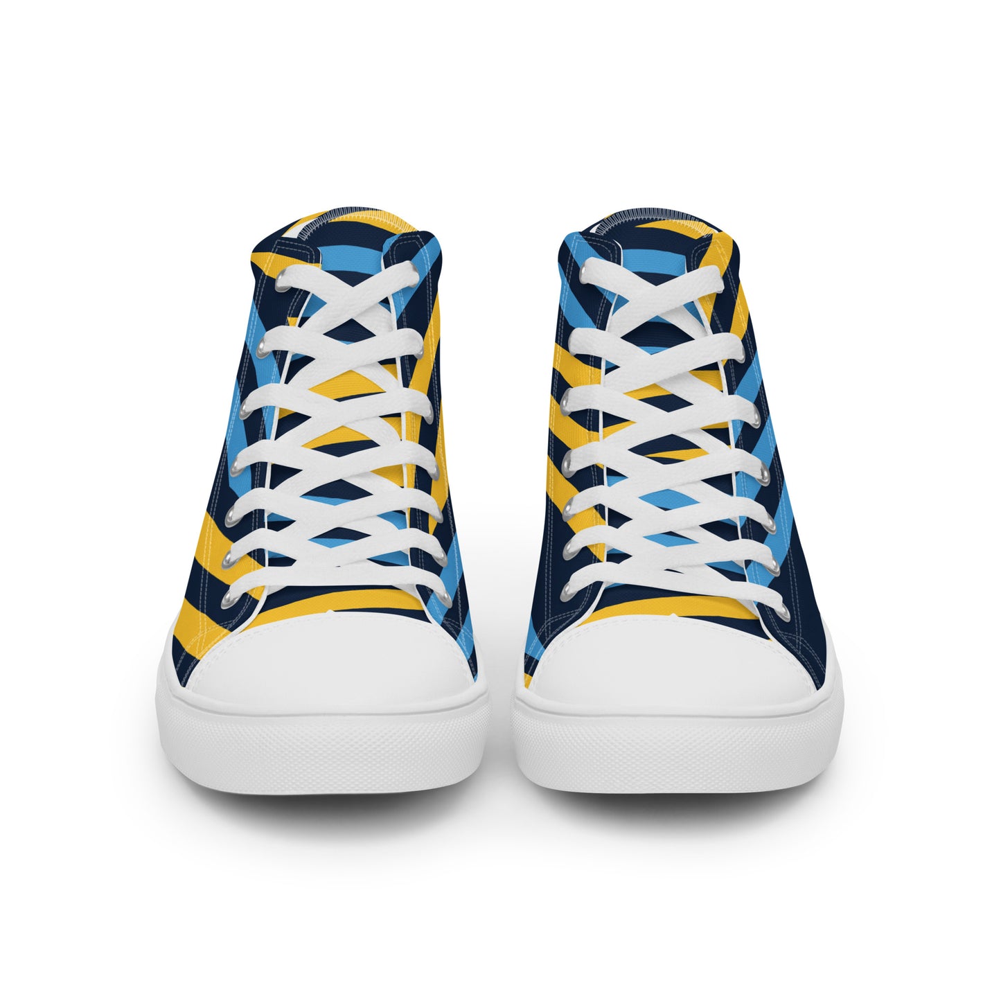 Sapatos masculinos de lona de cano alto iAmputee Streetwear