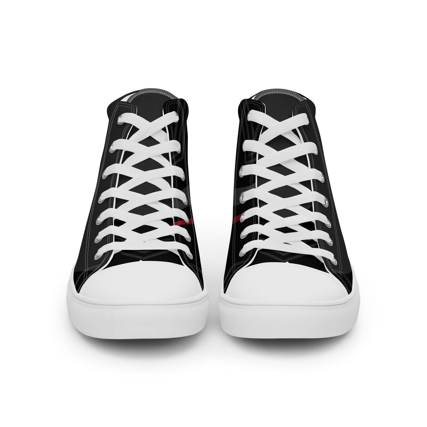 iAmputee Men’s high top canvas shoes