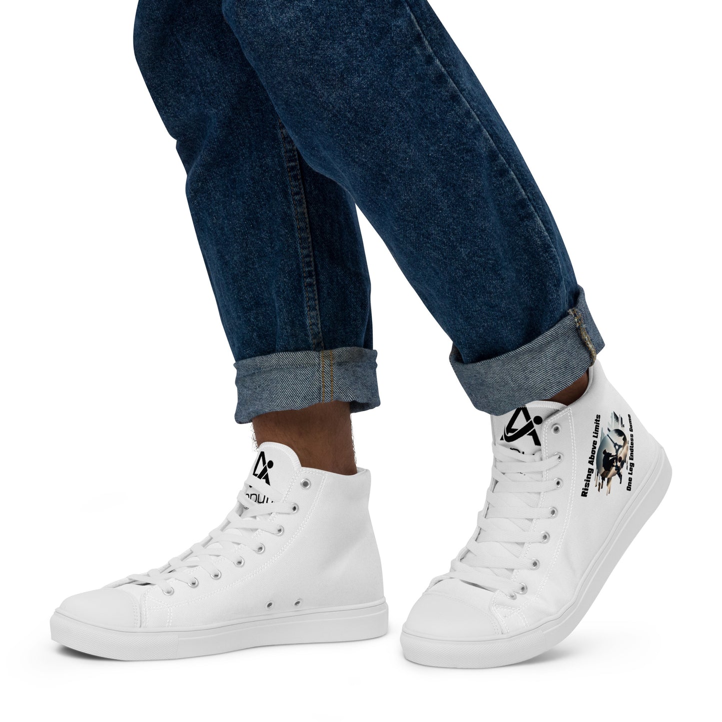 Basket in Paris Zapatillas altas de lona para hombre