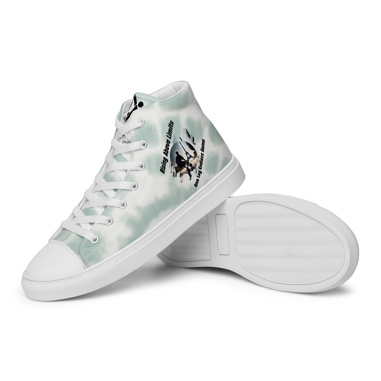 Basket in Paris Men’s high top canvas shoes