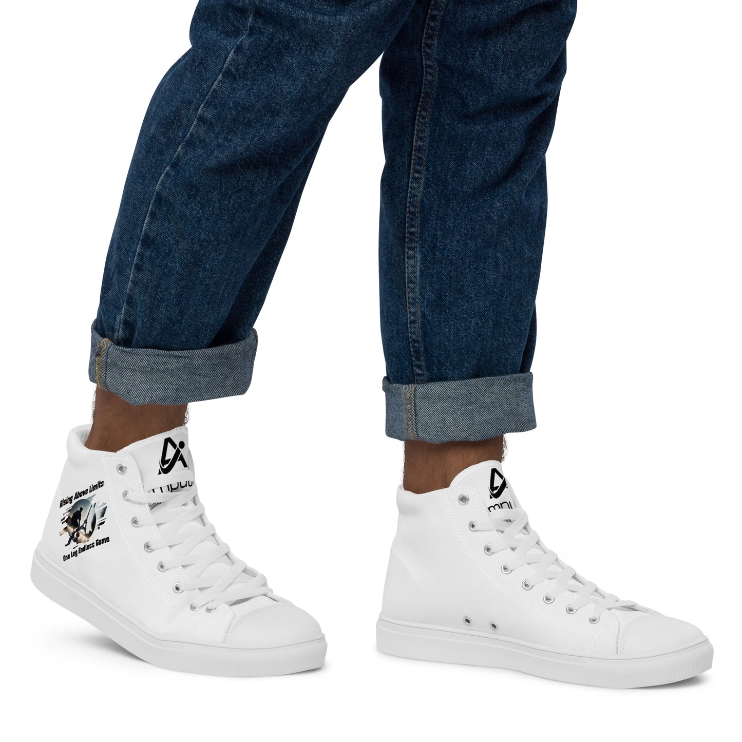 Basket in Paris Zapatillas altas de lona para hombre