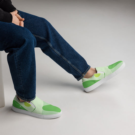iAmputee Streetwear Zapatos de lona sin cordones para hombre