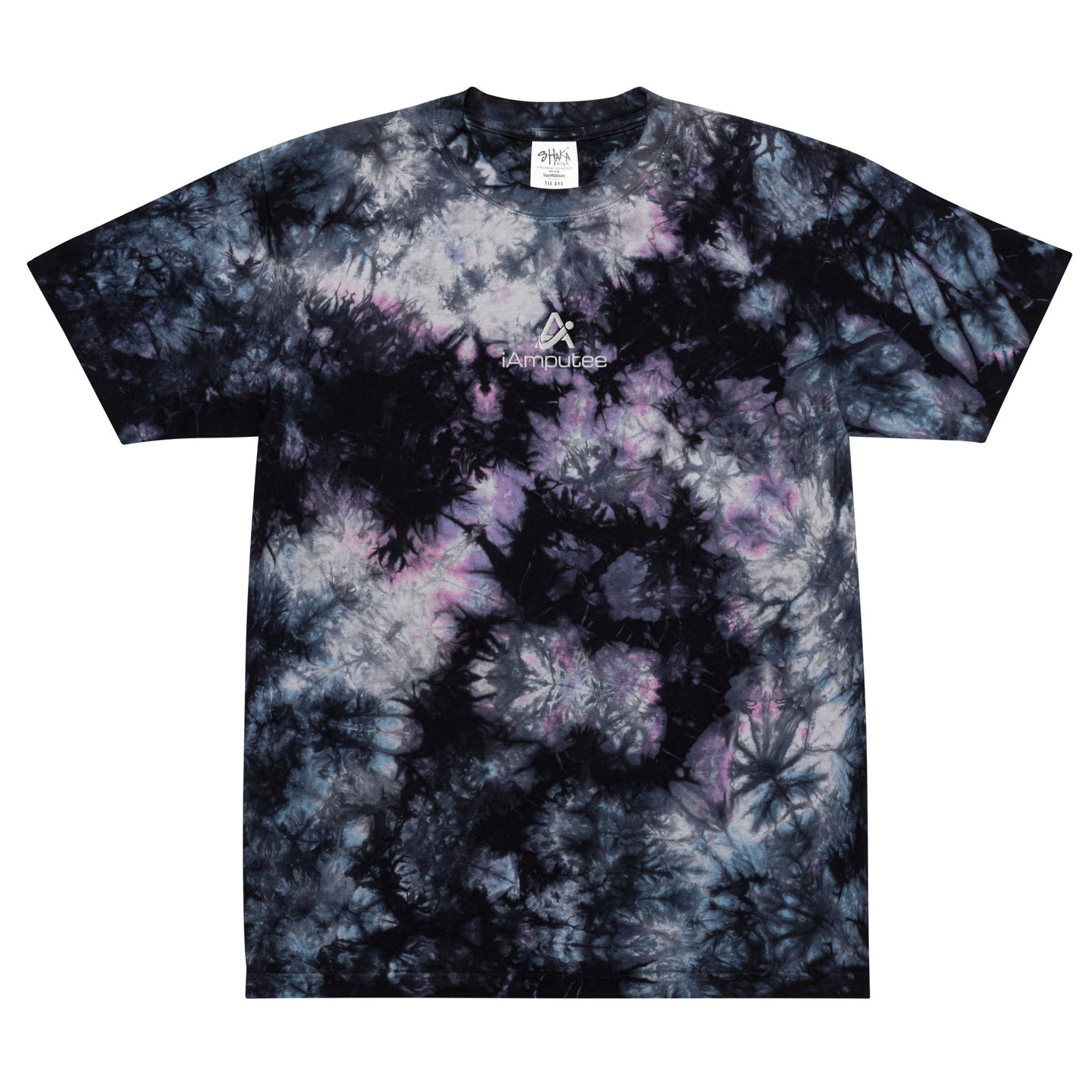 iAmputee Streetwear tie-dye t-shirt
