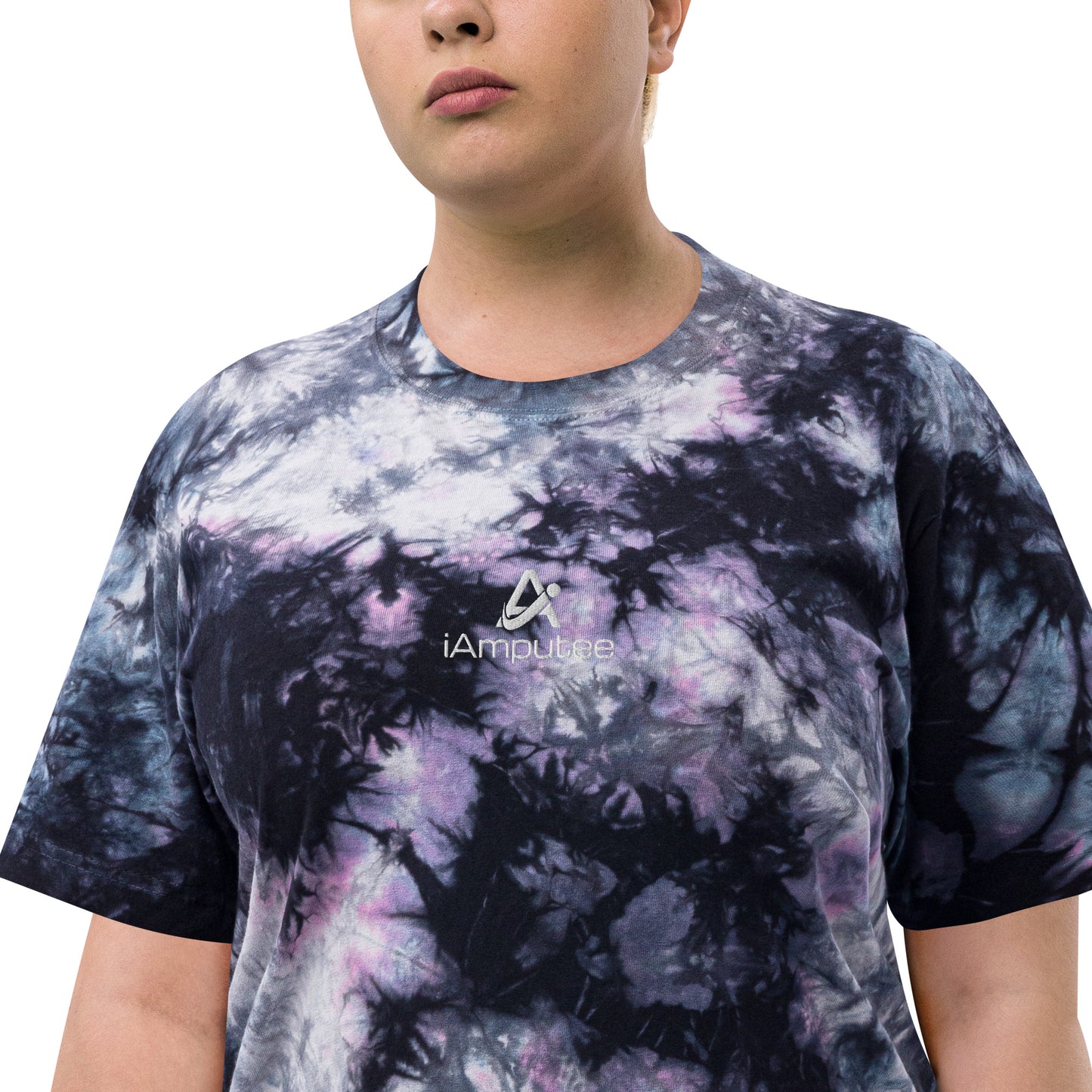 iAmputee Streetwear tie-dye t-shirt