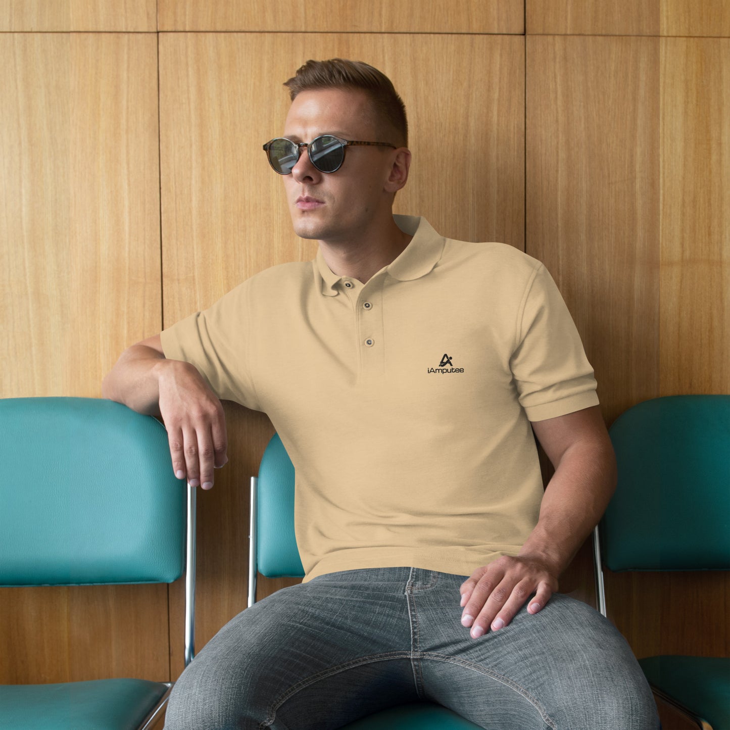 iAmputee Men's Premium Polo