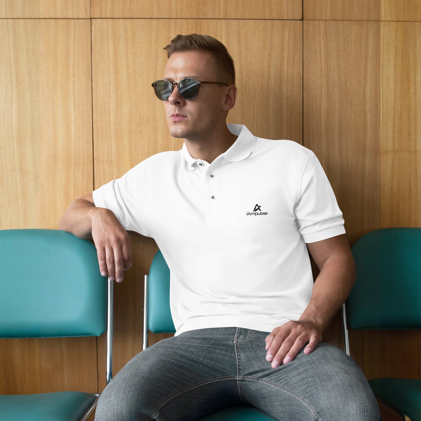 iAmputee Men's Premium Polo