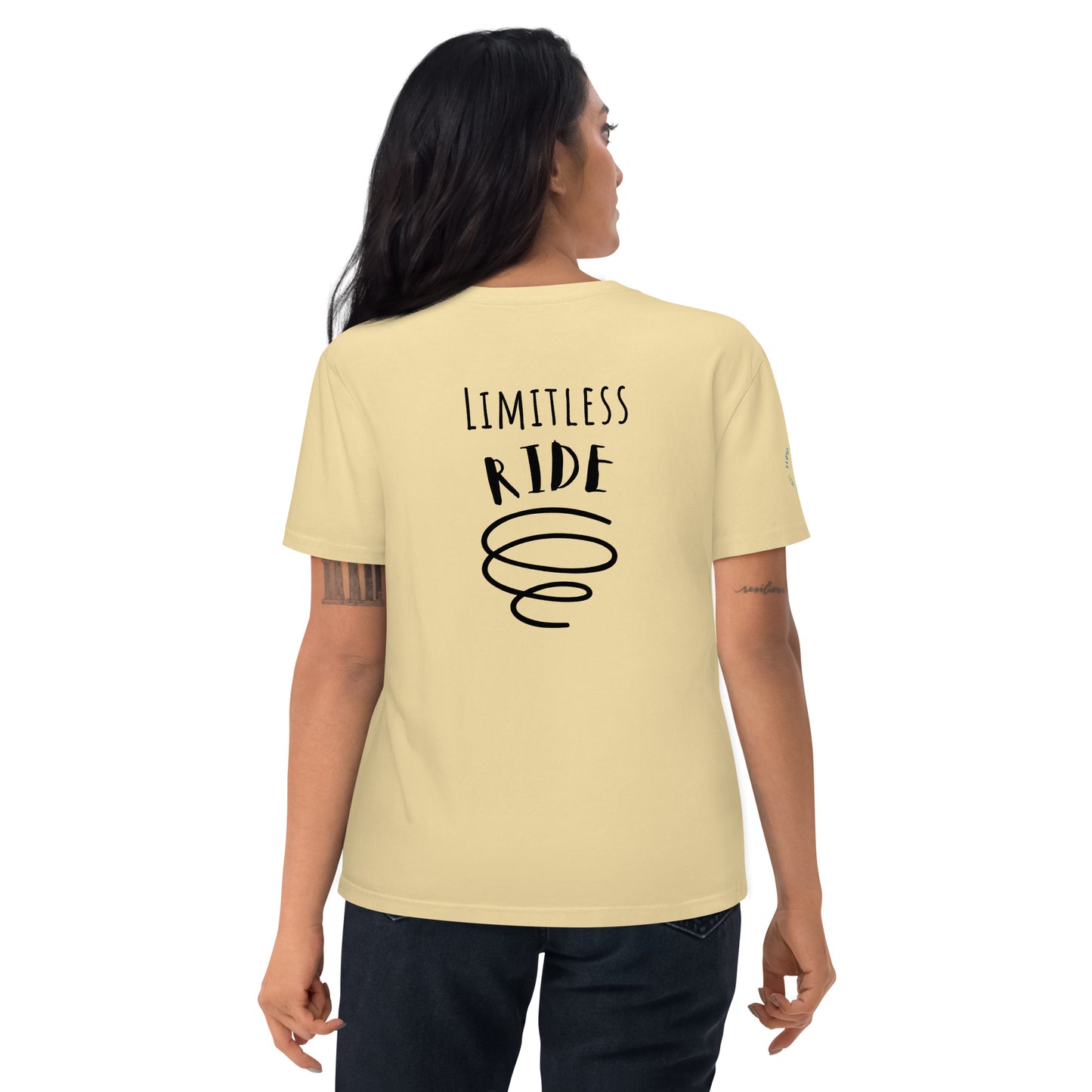 Limitless Ride Unisex organic cotton t-shirt