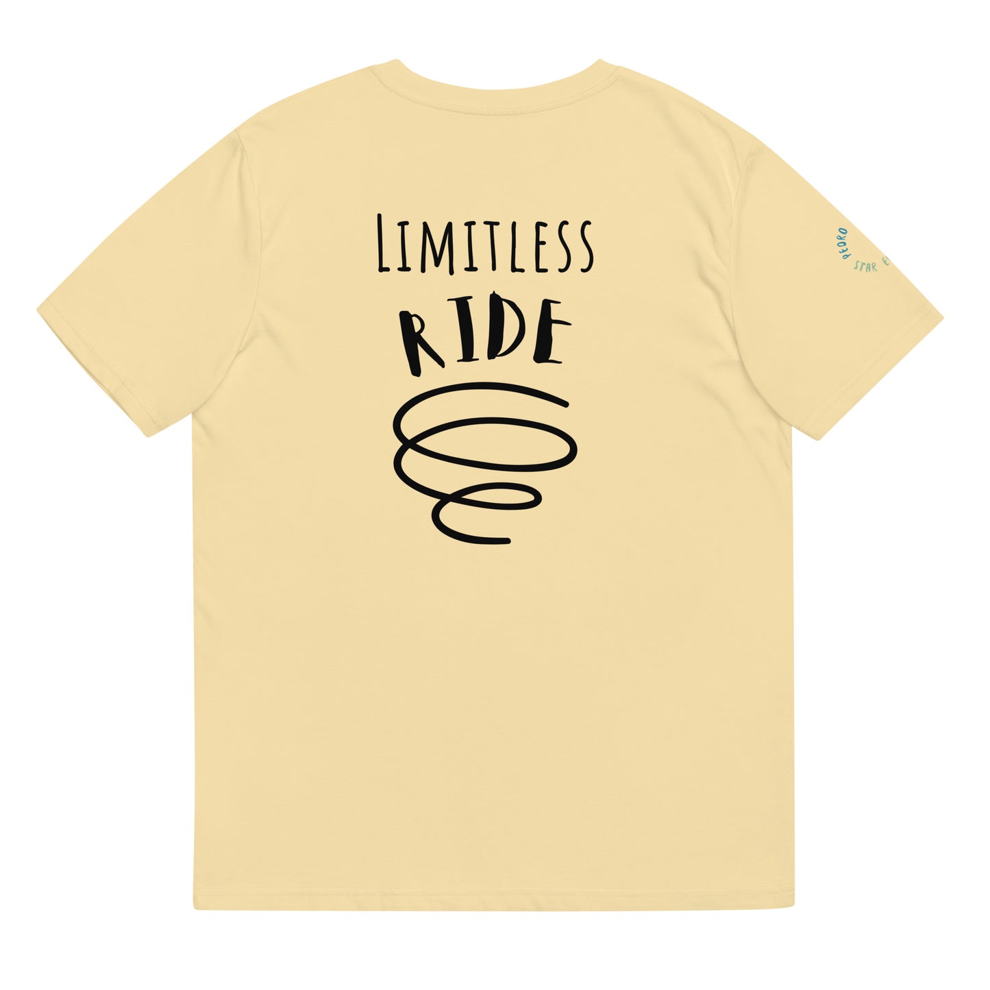 Limitless Ride Unisex organic cotton t-shirt