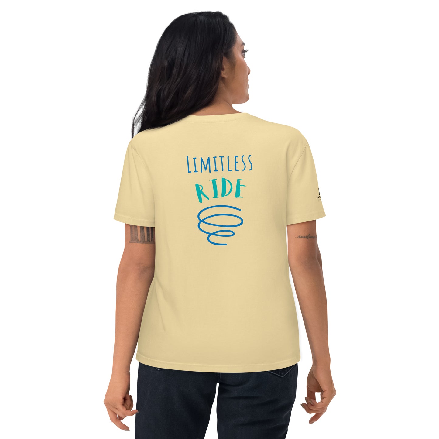 Limitless Ride Unisex organic cotton t-shirt