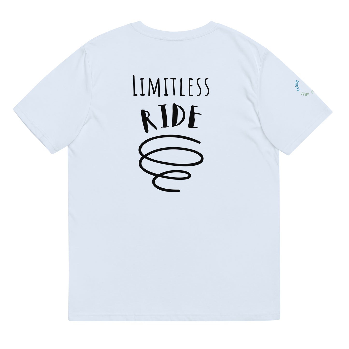Limitless Ride Unisex organic cotton t-shirt