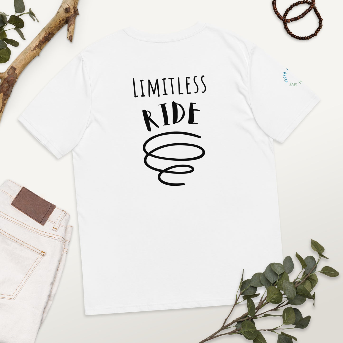 Limitless Ride Unisex organic cotton t-shirt
