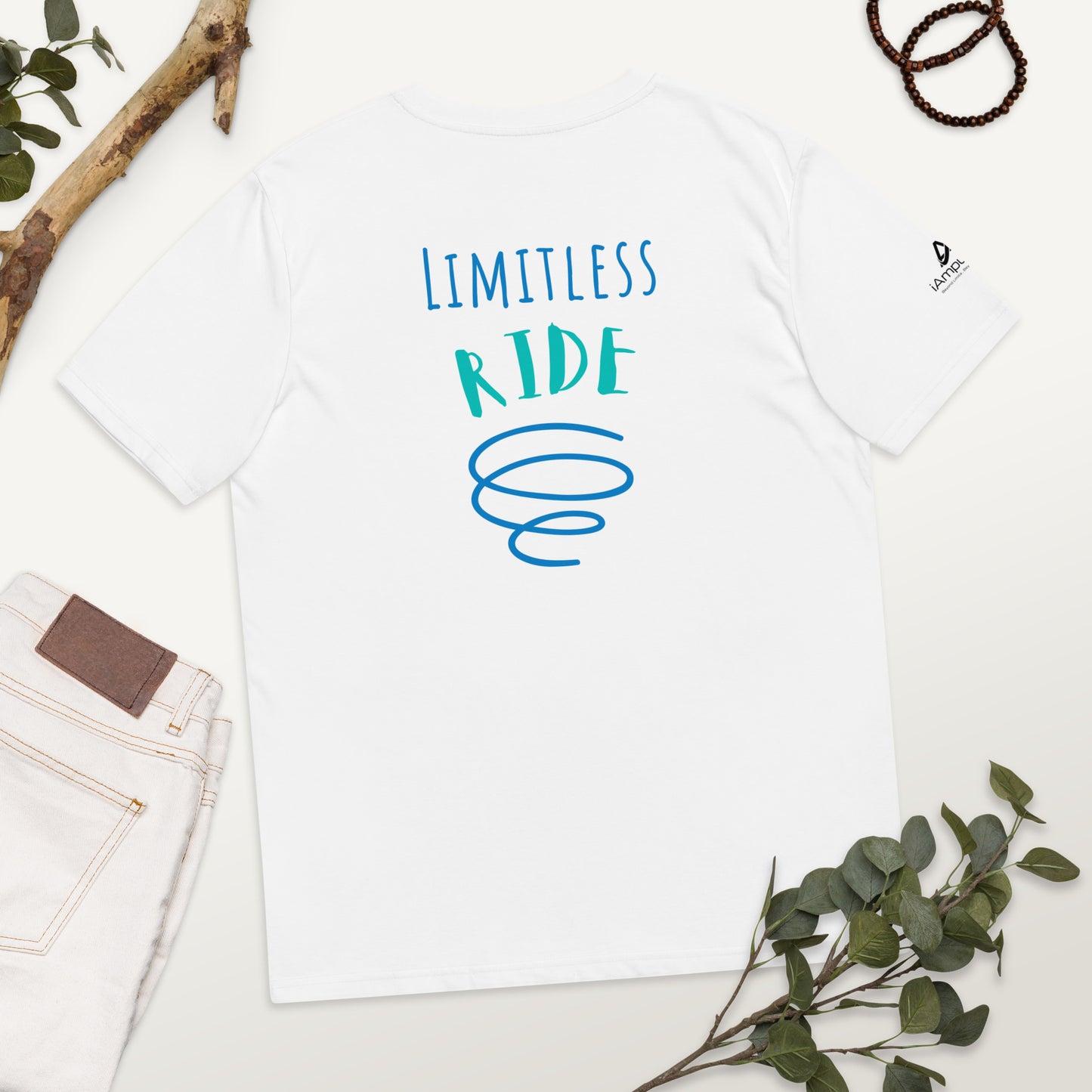 Limitless Ride Unisex organic cotton t-shirt