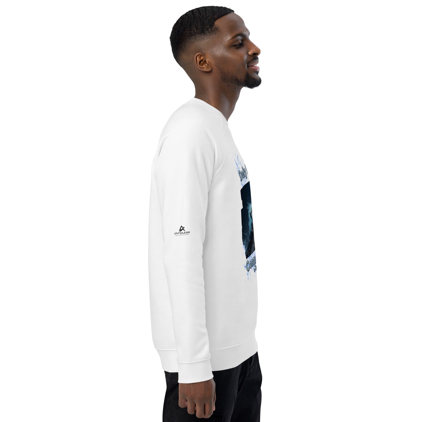 Limitless Ride Unisex organic raglan sweatshirt