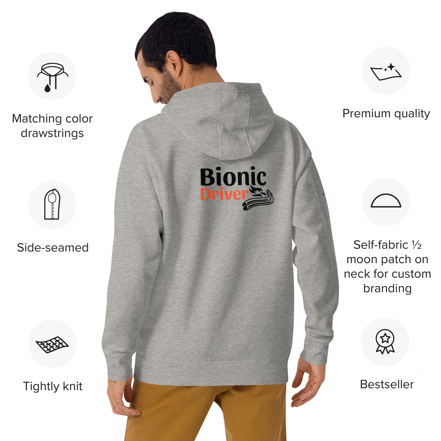 Bionic Driver Unisex Hoodie