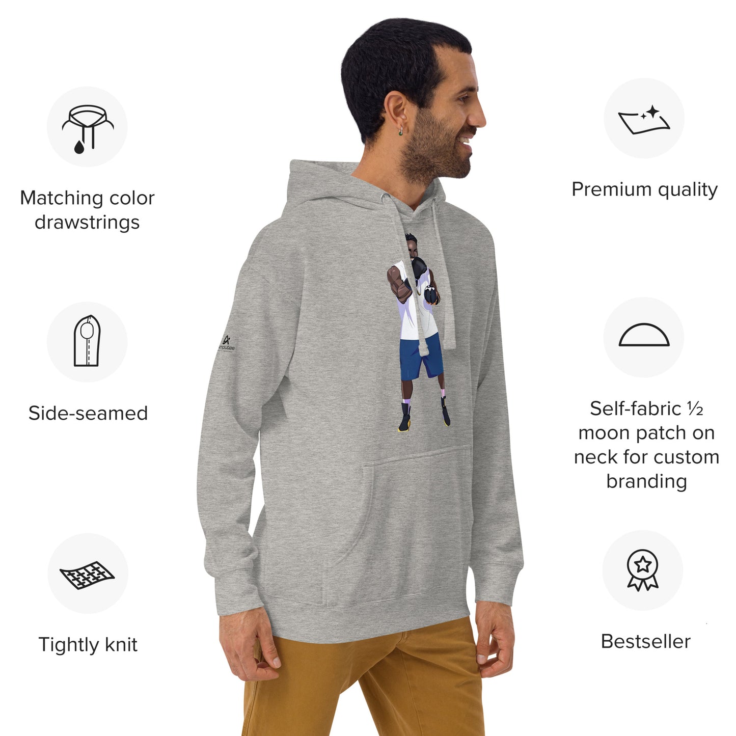 Sudadera con capucha unisex SB Coach