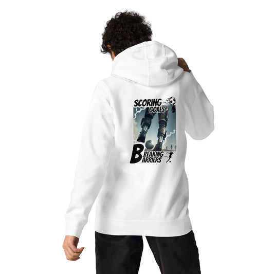 Prosthetic Football Sudadera con capucha unisex 