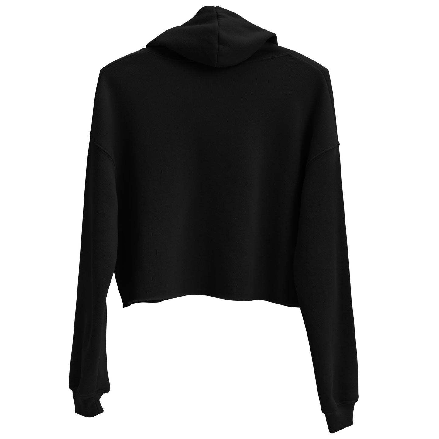 iAmputee Embroidered Black Crop Hoodie