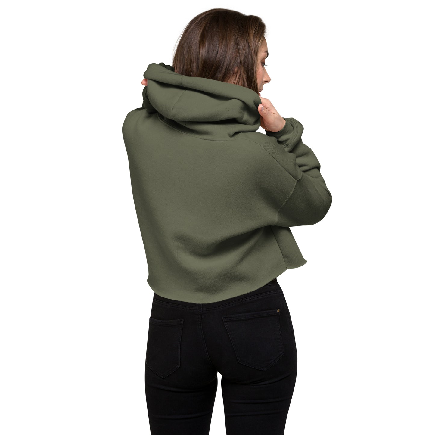 iAmputee Embroidered Crop Hoodie