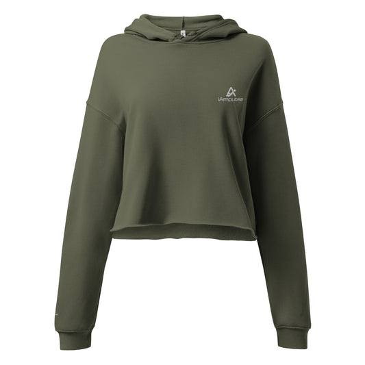 iAmputee Embroidered Crop Hoodie