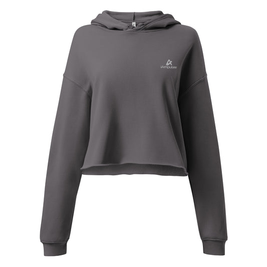 iAmputee Grey Crop Hoodie