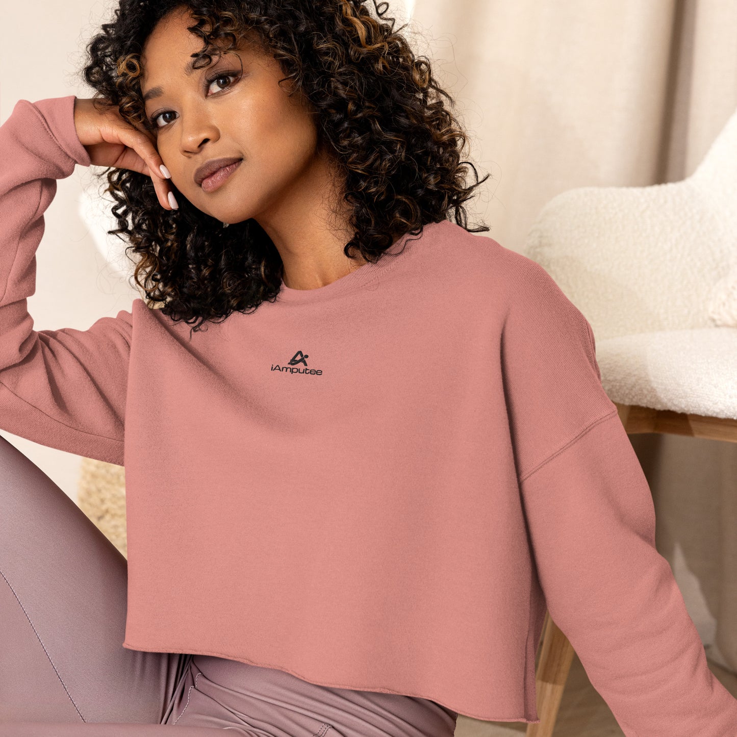 iAmputee Crop Sweatshirt