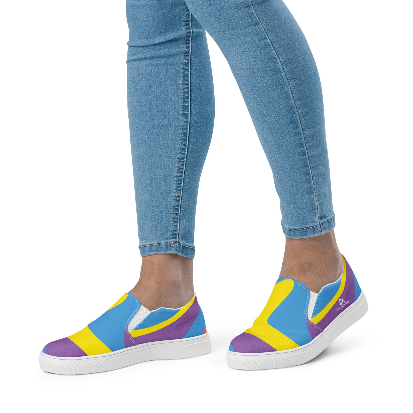 Sapatos femininos de lona iAmputee Streetwear